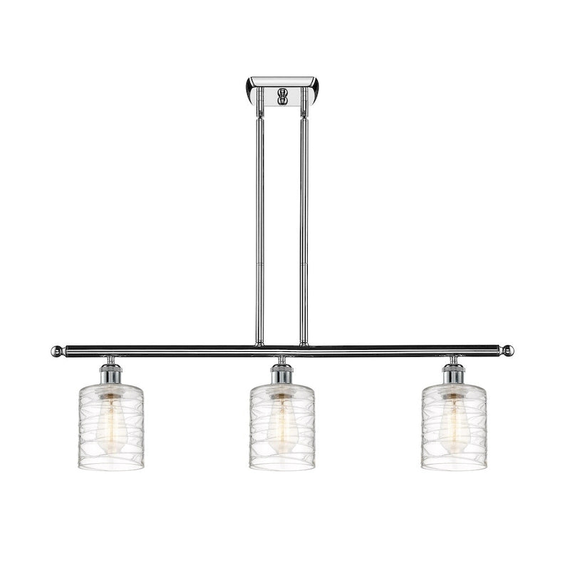 Luminaire îlot Innovations Lighting Ballston Cobbleskill - 3 lampes 36