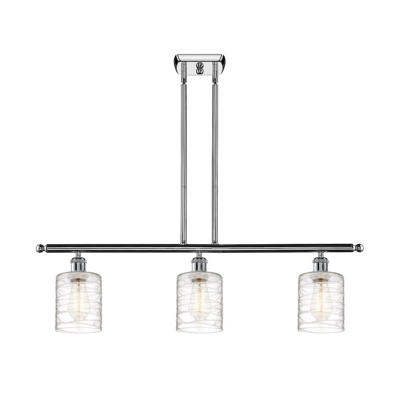 Luminaire îlot Innovations Lighting Ballston Cobbleskill - 3 lampes 36
