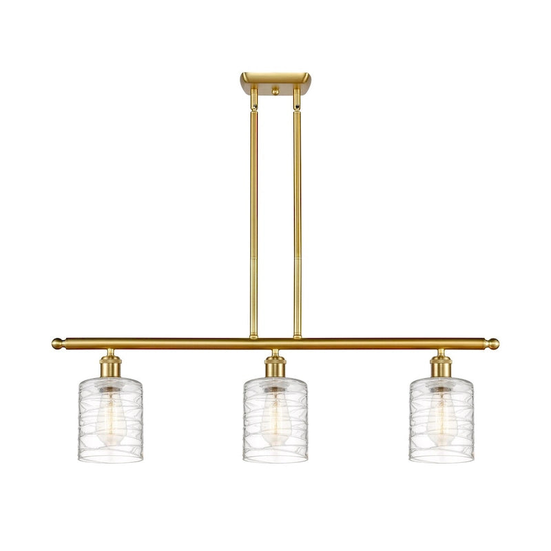 Luminaire îlot Innovations Lighting Ballston Cobbleskill - 3 lampes 36