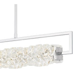 Klass Luminaire îlot à DEL intégré en chrome poli