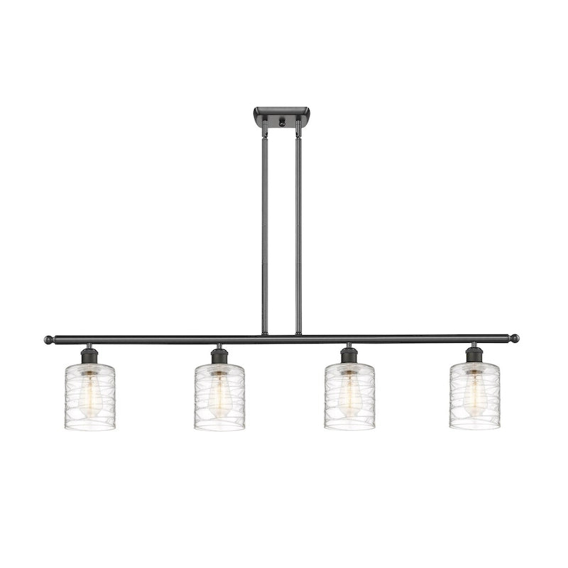 Luminaire d'îlot Innovations Lighting Ballston Cobbleskill - 4 lampes 48