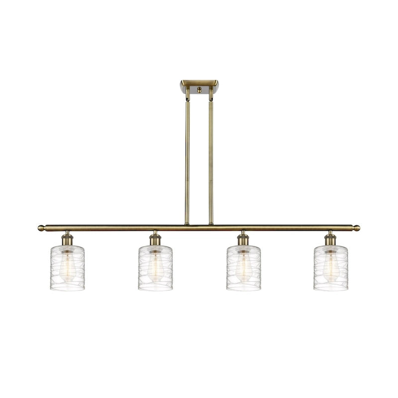 Luminaire d'îlot Innovations Lighting Ballston Cobbleskill - 4 lampes 48