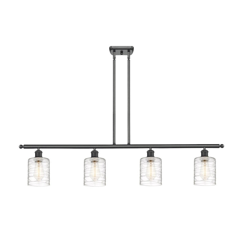 Luminaire d'îlot Innovations Lighting Ballston Cobbleskill - 4 lampes 48