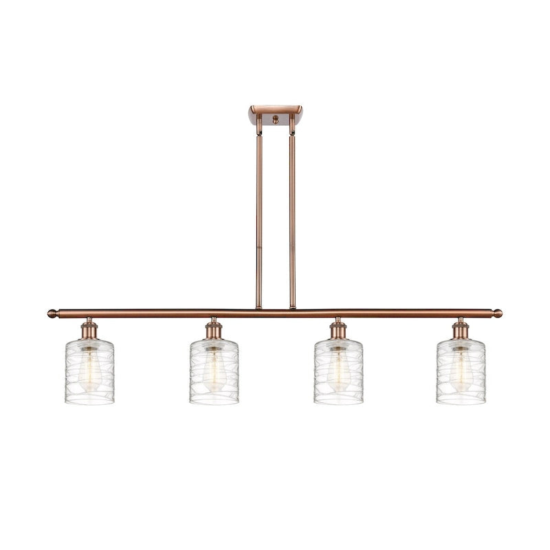 Luminaire d'îlot Innovations Lighting Ballston Cobbleskill - 4 lampes 48