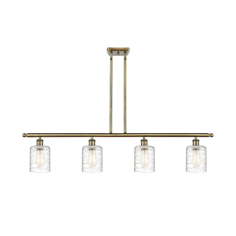 Innovations Lighting Ballston Cobbleskill - 4 Light 48  Island Light