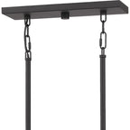 Lustre Quoizel Coda noir mat à 16 lumières