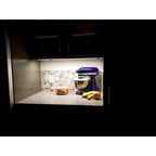 Barre lumineuse LED 120 V à intensité variable (18 LED) pour éclairage sous meuble de cuisine