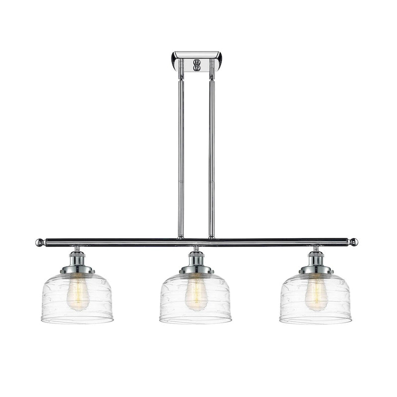 Cloche d'éclairage Innovations Lighting - Applique murale 3 lumières 36" pour îlot central - Abat-jour 8"