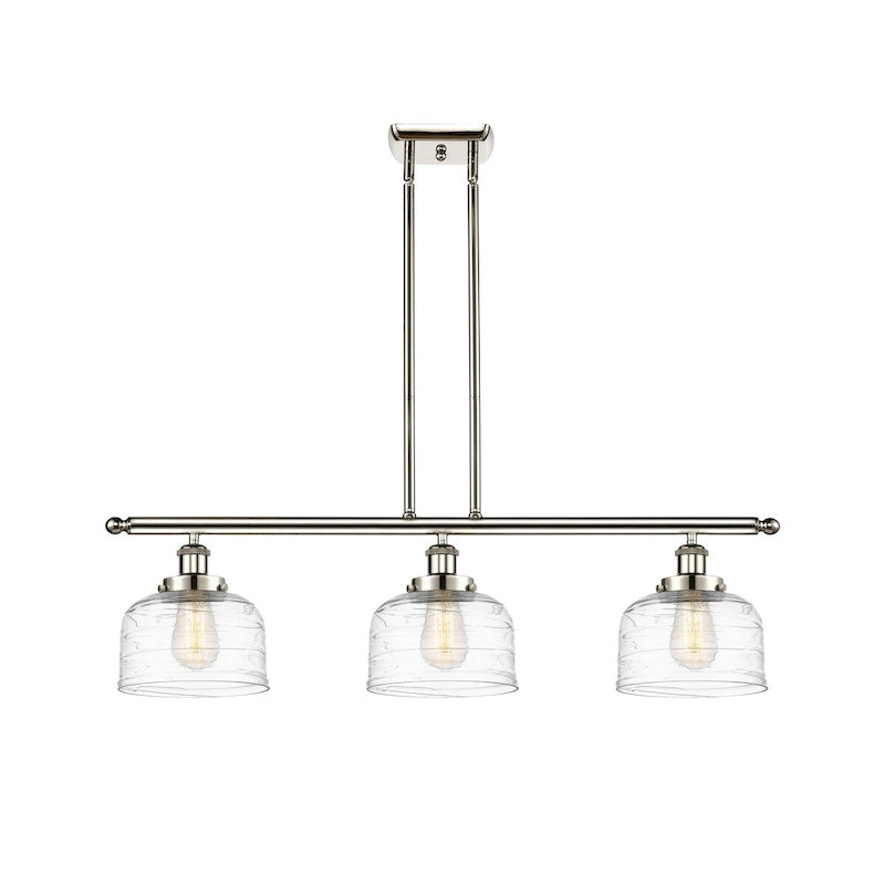 Cloche d'éclairage Innovations Lighting - Applique murale 3 lumières 36" pour îlot central - Abat-jour 8"