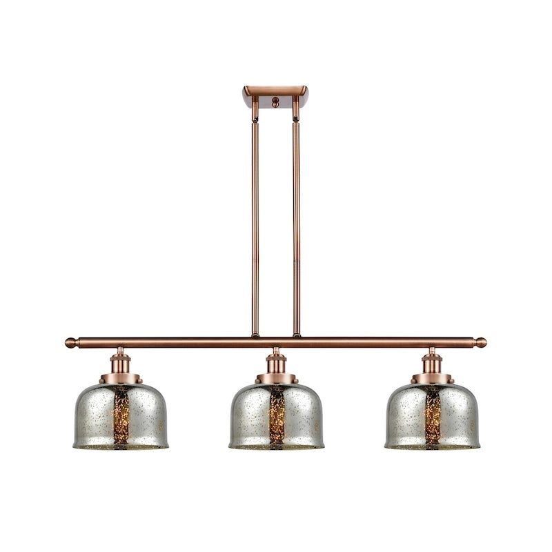 Cloche d'éclairage Innovations Lighting - Applique murale 3 lumières 36" pour îlot central - Abat-jour 8"