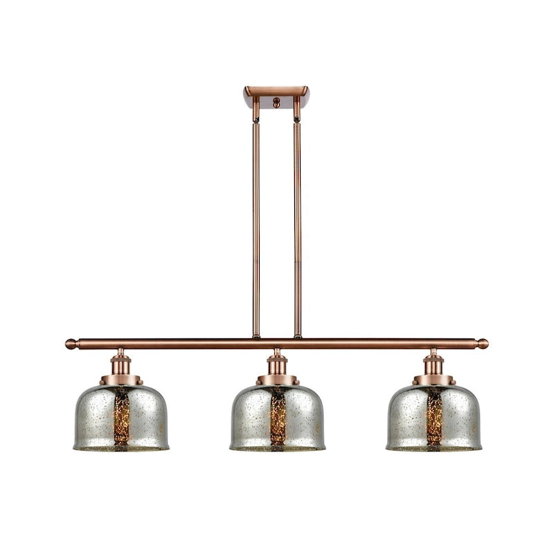 Cloche d'éclairage Innovations Lighting - Applique murale 3 lumières 36" pour îlot central - Abat-jour 8"