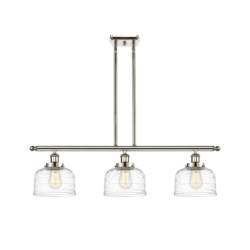 Cloche d'éclairage Innovations Lighting - Applique murale 3 lumières 36" pour îlot central - Abat-jour 8"