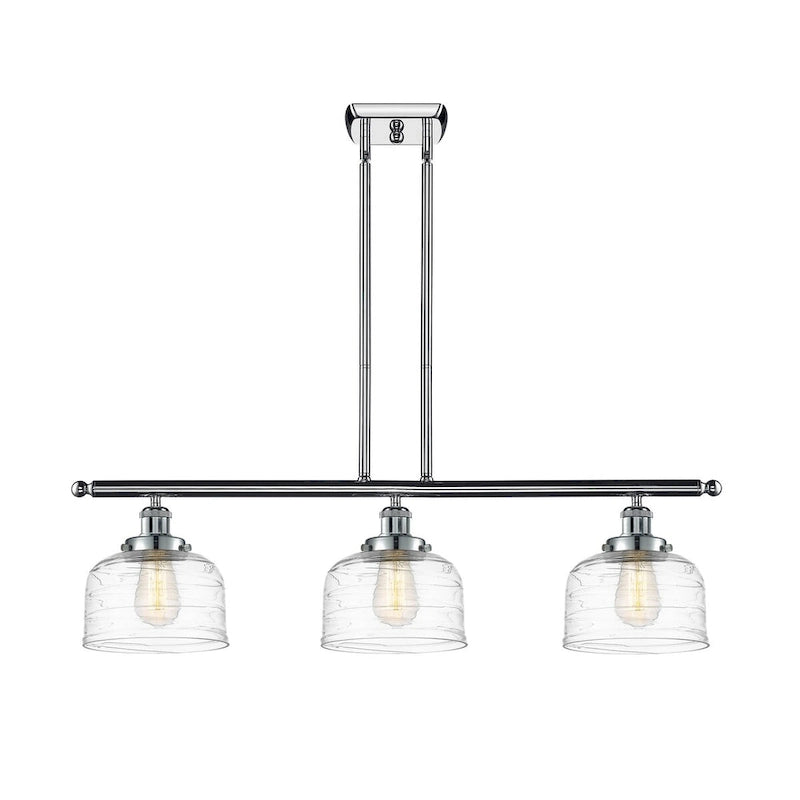 Cloche d'éclairage Innovations Lighting - Applique murale 3 lumières 36" pour îlot central - Abat-jour 8"