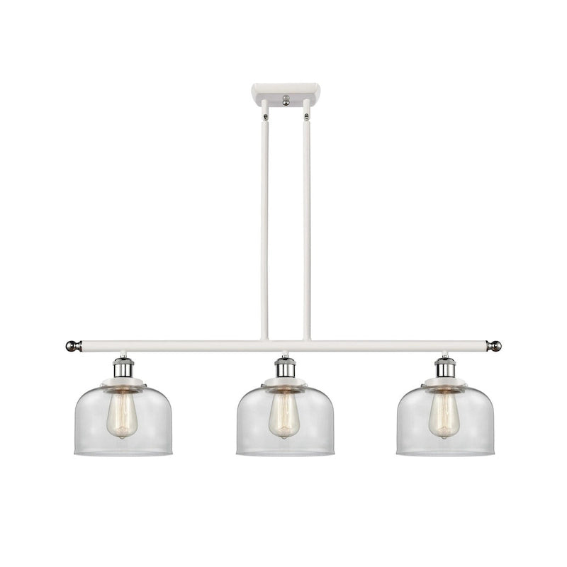 Cloche d'éclairage Innovations Lighting - Applique murale 3 lumières 36" pour îlot central - Abat-jour 8"