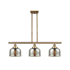 Cloche d'éclairage Innovations Lighting - Applique murale 3 lumières 36" pour îlot central - Abat-jour 8"