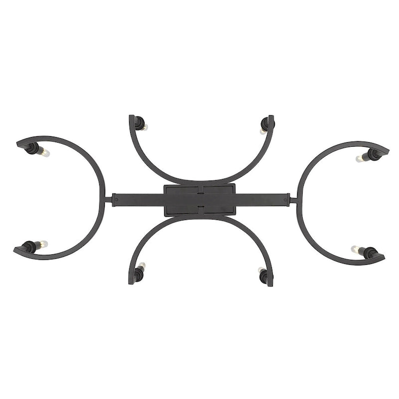 Suspension linéaire Ellyn - Noir mat