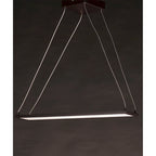 Luminaire îlot à DEL Wafer 24 L à 1 lumière, finition bronze, par Maxim