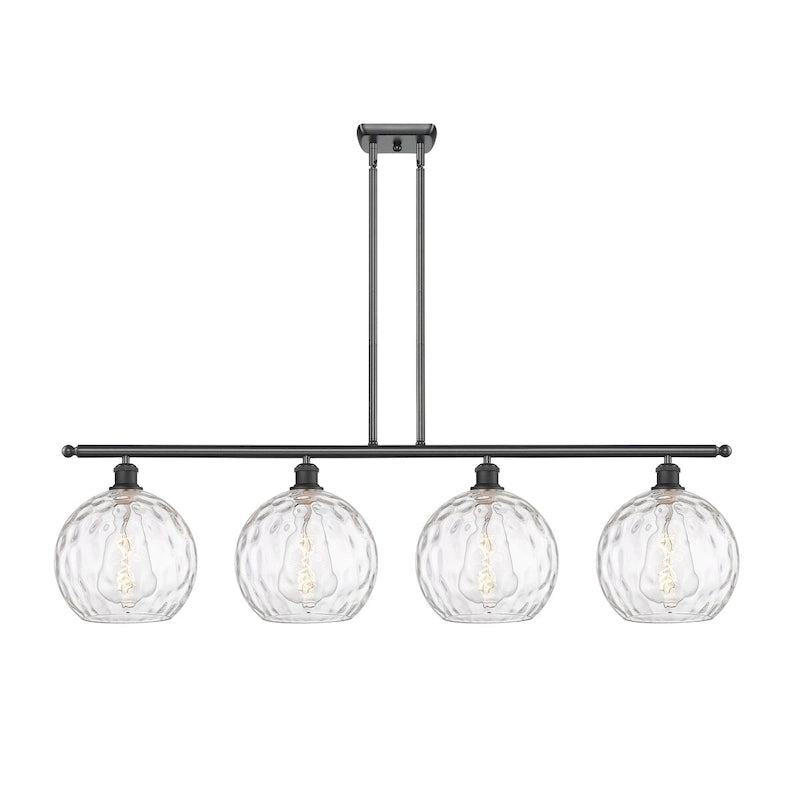 Luminaire îlot Innovations Lighting Athens Water Glass - 4 lampes 48