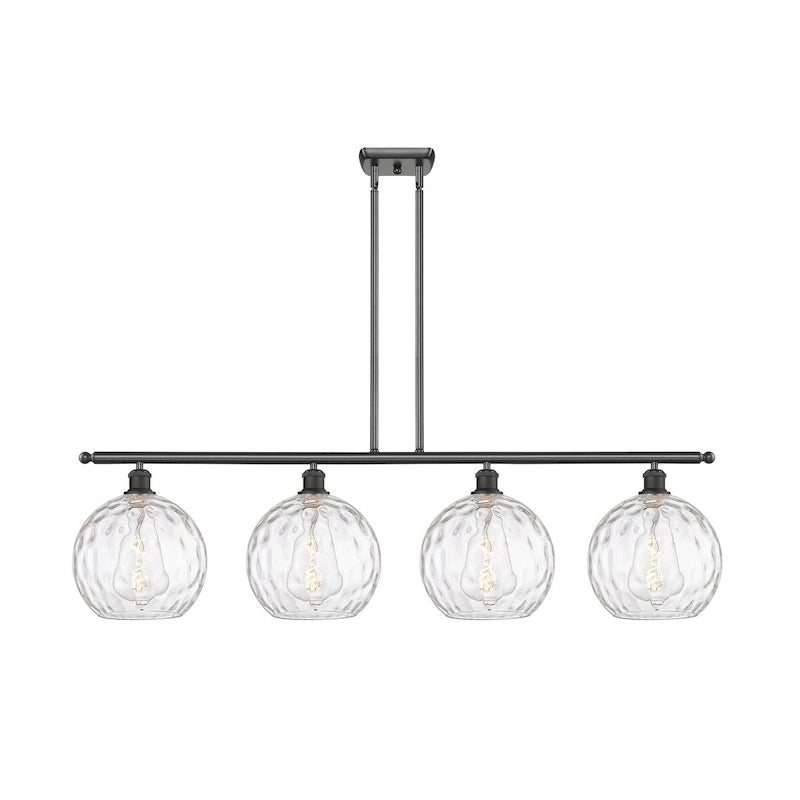 Luminaire îlot Innovations Lighting Athens Water Glass - 4 lampes 48