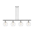 Luminaire îlot Innovations Lighting Ballston Athens Water Glass à 4 lumières