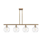 Luminaire îlot Innovations Lighting Ballston Athens Water Glass à 4 lumières