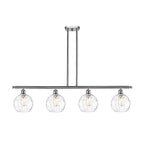 Luminaire îlot Innovations Lighting Ballston Athens Water Glass à 4 lumières