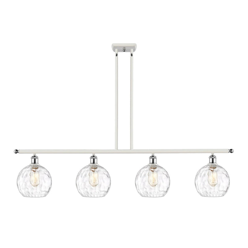 Luminaire îlot Innovations Lighting Ballston Athens Water Glass à 4 lumières