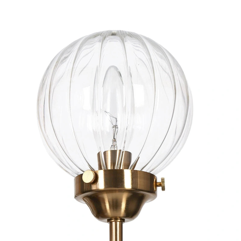 Lustre moderne de style ferme à 5 lumières, noir et or, en forme de roue, suspension idéale pour la salle à manger - 56 cm de diamètre x 55 cm de hauteur