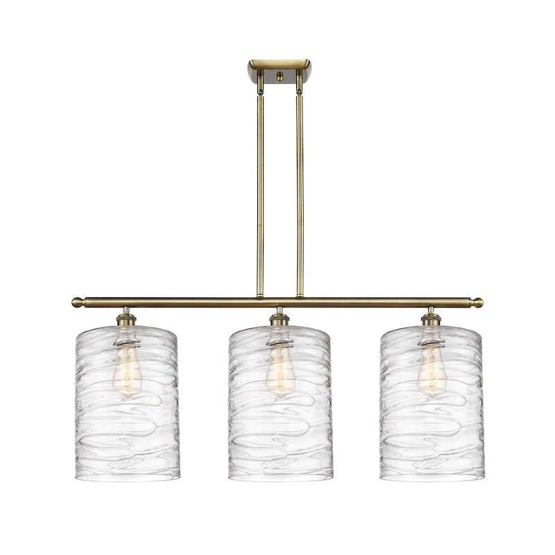 Innovations Lighting Cobbleskill - Luminaire îlot 3 lumières 36