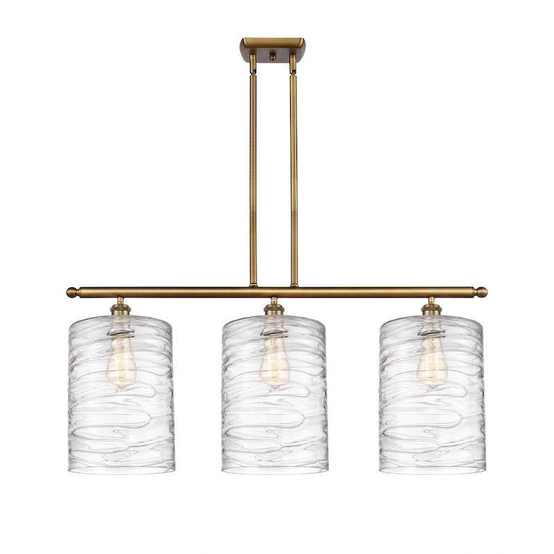 Innovations Lighting Cobbleskill - Luminaire îlot 3 lumières 36