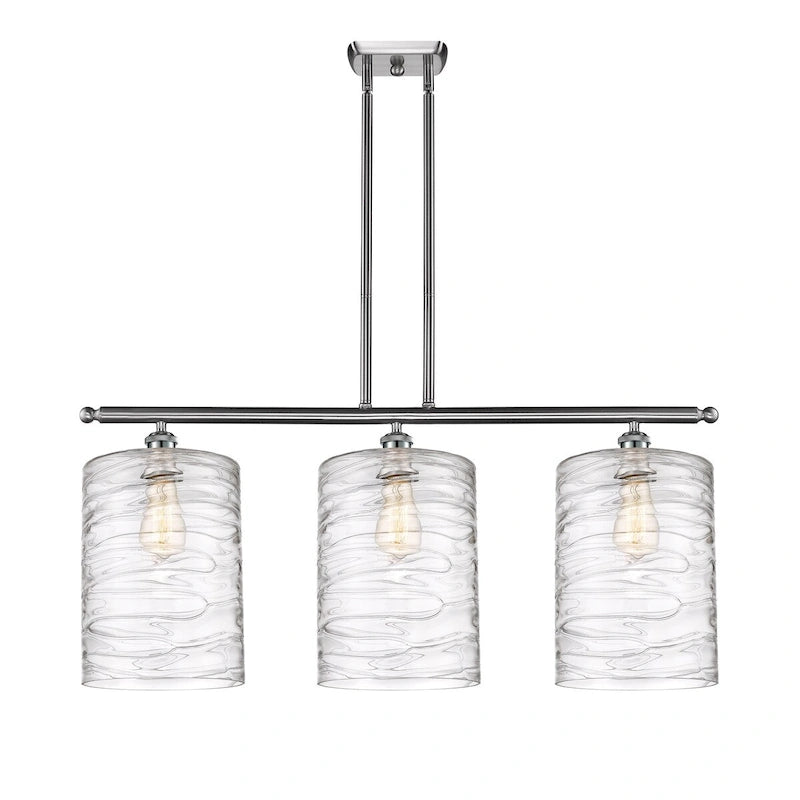 Innovations Lighting Cobbleskill - Luminaire îlot 3 lumières 36