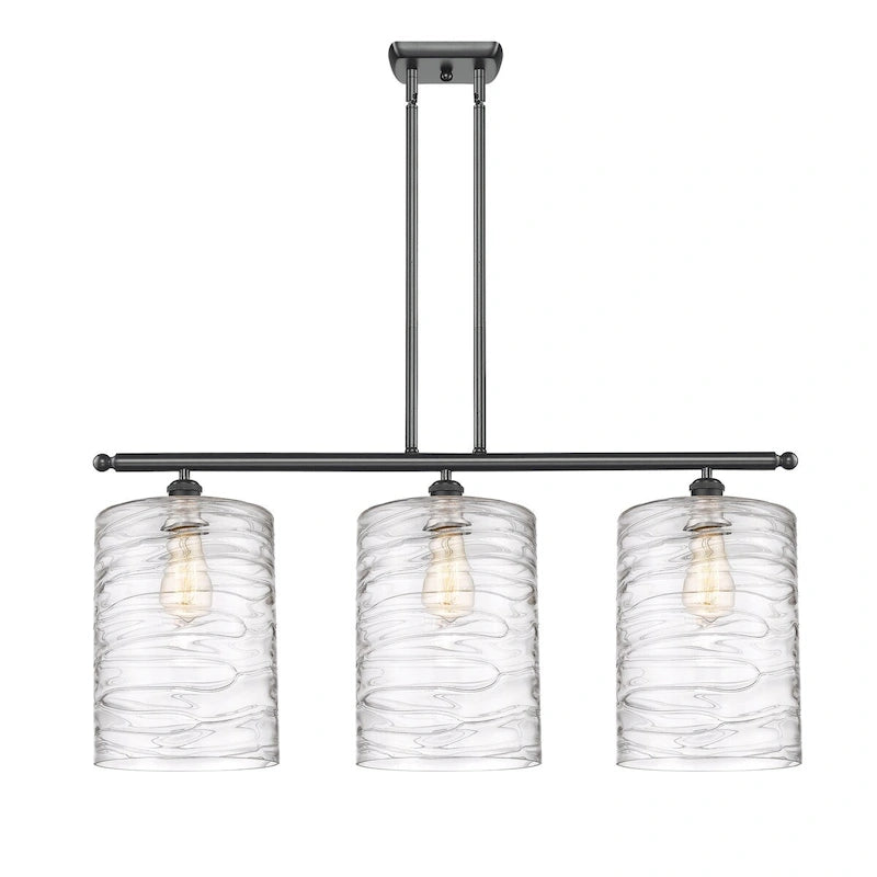 Innovations Lighting Cobbleskill - Luminaire îlot 3 lumières 36