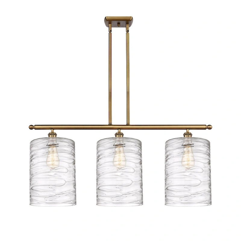 Innovations Lighting Cobbleskill - Luminaire îlot 3 lumières 36