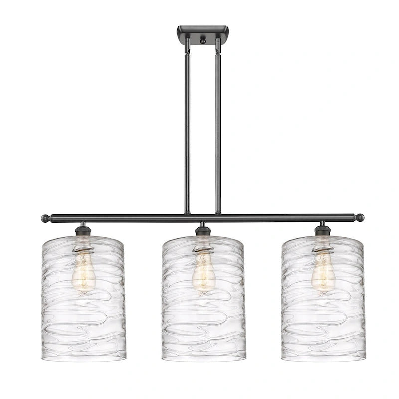 Innovations Lighting Cobbleskill - Luminaire îlot 3 lumières 36