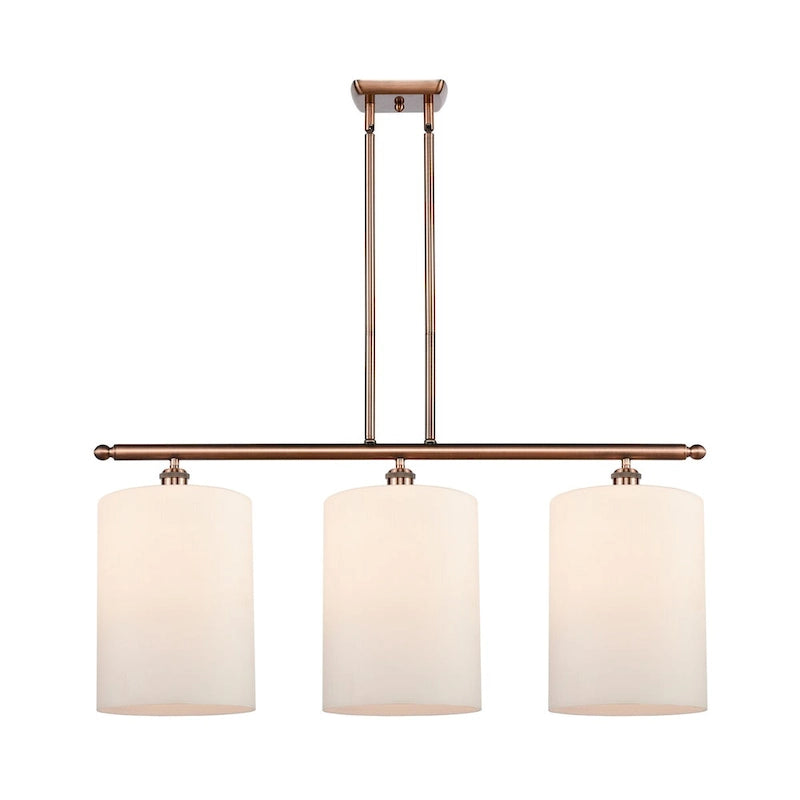 Innovations Lighting Cobbleskill - Luminaire îlot 3 lumières 36