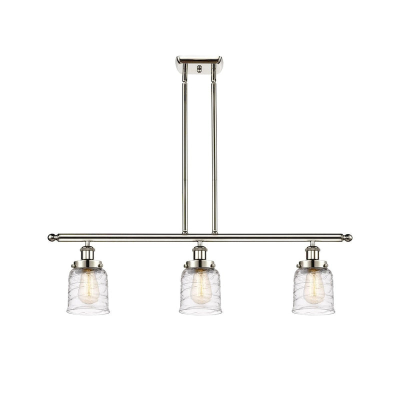 Cloche d'éclairage Innovations Lighting - Applique murale 3 lumières 36" pour îlot - Abat-jour 5"