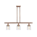 Cloche d'éclairage Innovations Lighting - Applique murale 3 lumières 36" pour îlot - Abat-jour 5"