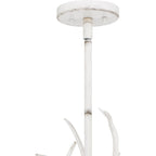 Applique murale Brosh à 6 lumières, blanc antique, pour îlot central