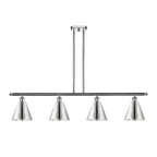 Innovations Lighting Ballston Cone - 4 Light 48  Stem Hung Island Light