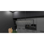 Éclairage îlot à DEL intégré Brillance noir mat