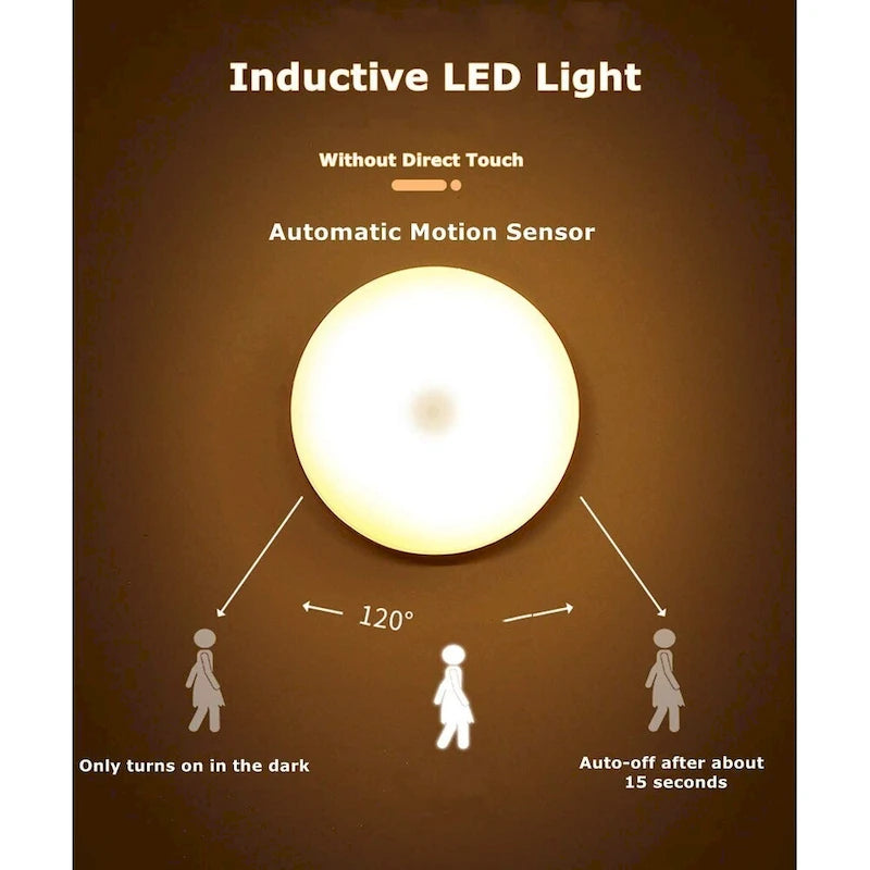 Lampes à détecteur de mouvement avec batterie intégrée de 700 mAh