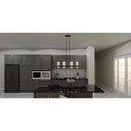 Kimora 6-Light Noir mat îlot