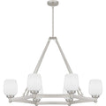 Penning 6-Light Brushed Nickel Island Light