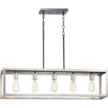 Union Square Collection 5-Light Stainless Steel Coastal Chandelier Light