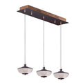 Bella 26.5  Wide Steel Island Pendant