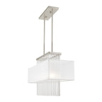 Lustre linéaire à 3 lumières Livex Lighting, 41143-91 - 30 cm L x 10 cm l x 26 cm H réglable