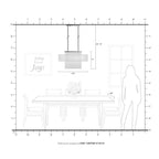 Lustre linéaire à 3 lumières Livex Lighting, 41143-91 - 30 cm L x 10 cm l x 26 cm H réglable