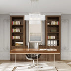 Lustre linéaire à 3 lumières Livex Lighting, 41143-91 - 30 cm L x 10 cm l x 26 cm H réglable