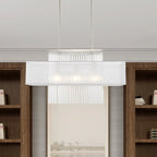 Lustre linéaire à 3 lumières Livex Lighting, 41143-91 - 30 cm L x 10 cm l x 26 cm H réglable