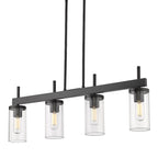 Copper Grove Luminaire suspendu linéaire à 4 lumières DeBruy